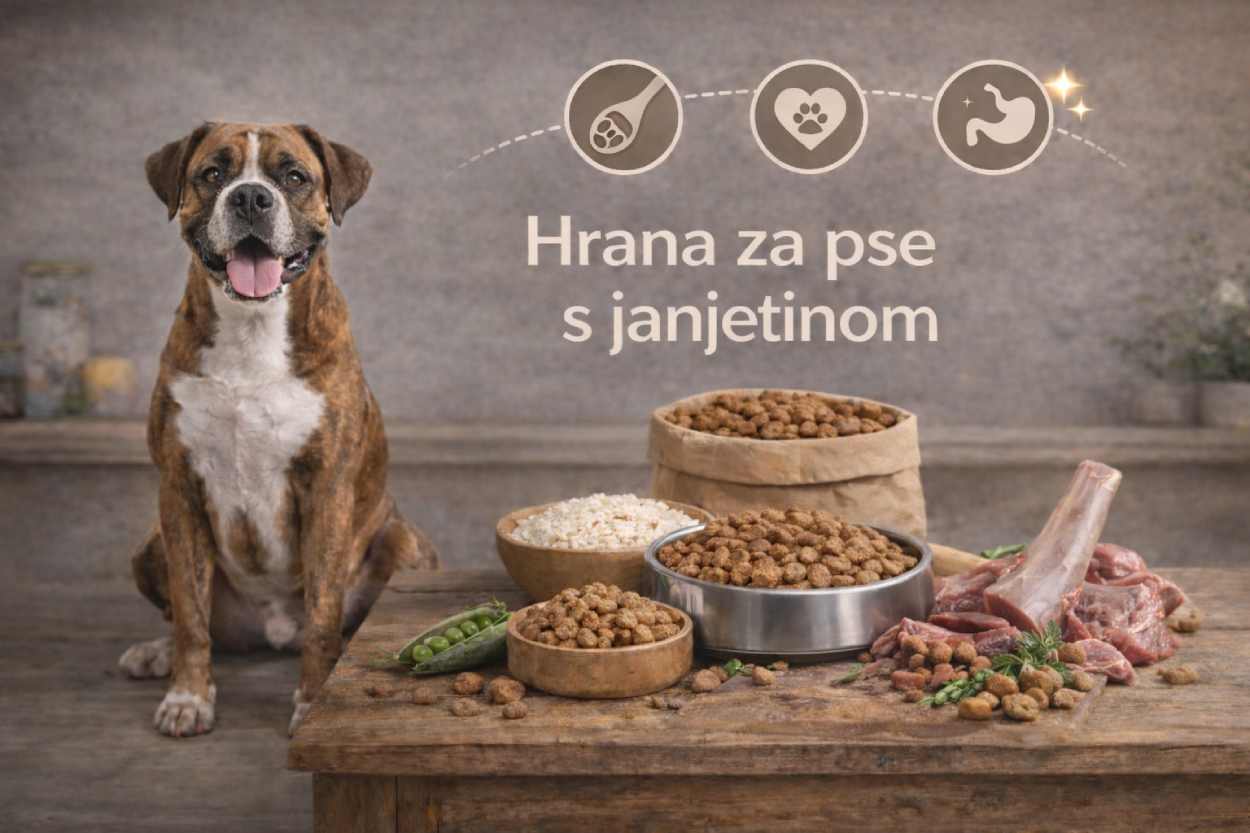 hrana za pse s janjetinom